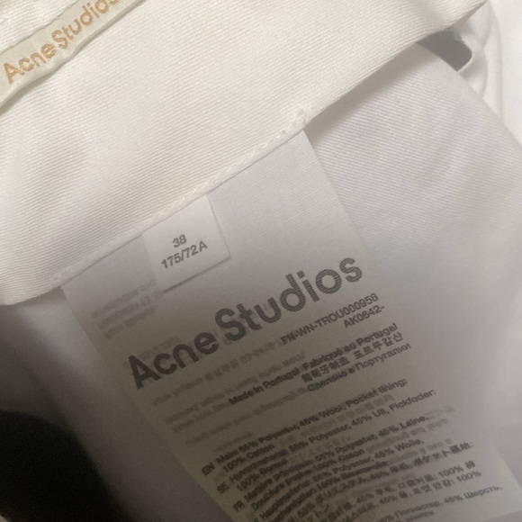 ACNE STUDIOS
Gray Wrap Trousers NWT - Picture 9 of 10